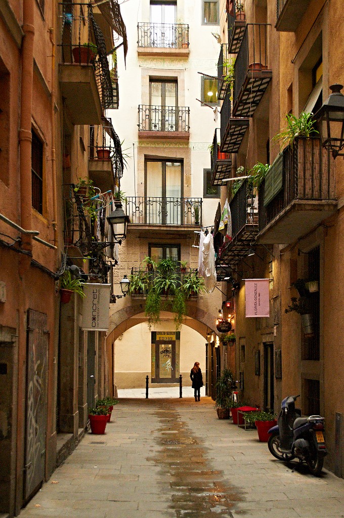 Barrio Gótico, quartier muy sympatico et point de chute pr ces qques jours
