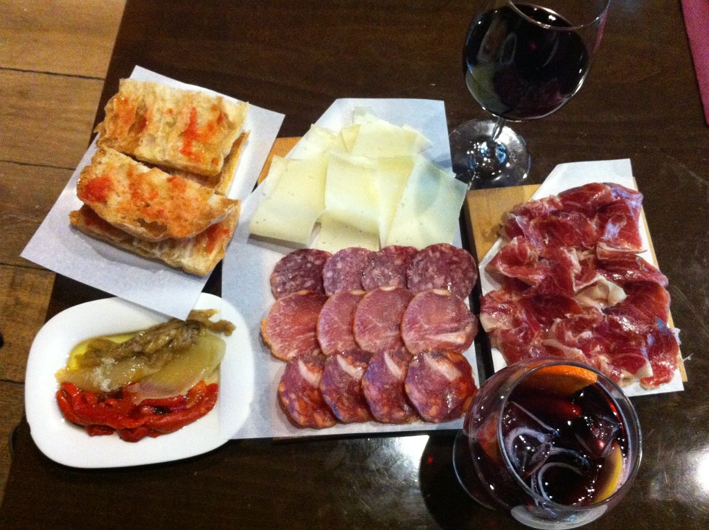 Tapas y sangria <3