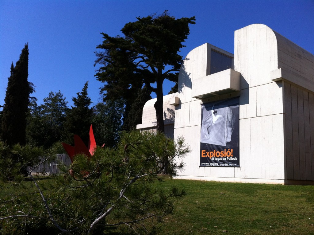 Fundació Joan Miró, superbe!!